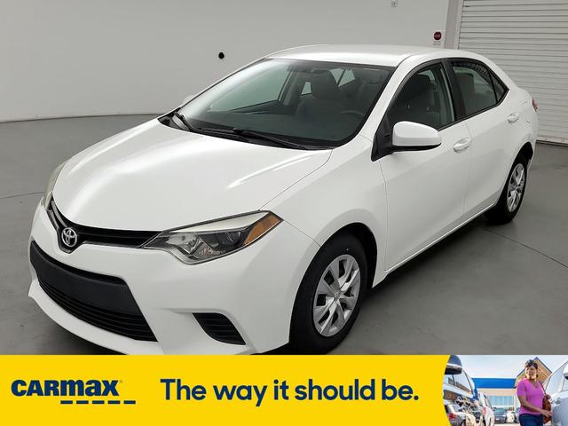 2016 toyota corolla l
