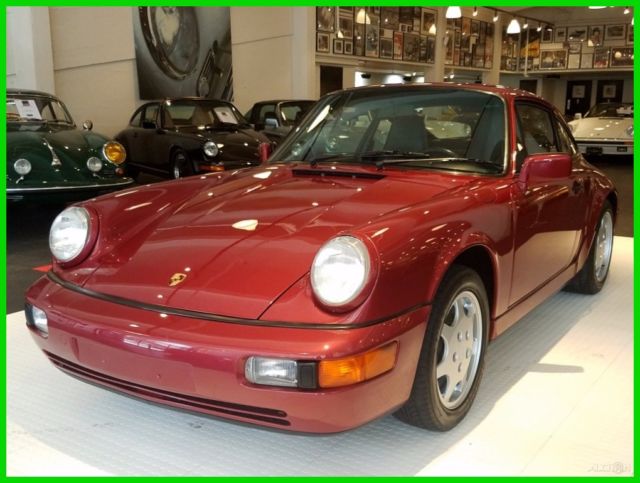 '90 carrera 4. california car. a well documented and stock porsche