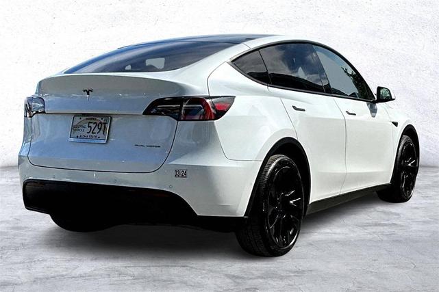 2021 tesla model y long range