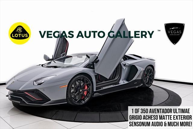 2022 lamborghini aventador svj lp 780-4 ultimae