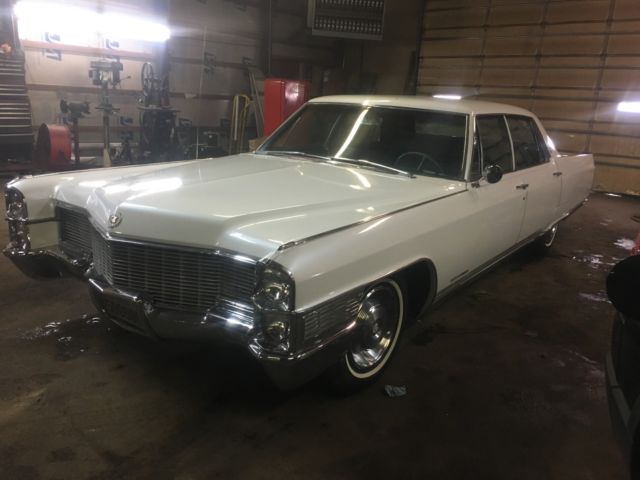 1965 cadillac fleetwood 56kmi, pearl white