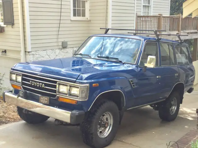1988 toyota land cruiser fj62 4x4! rare blue! only 134k miles!!!