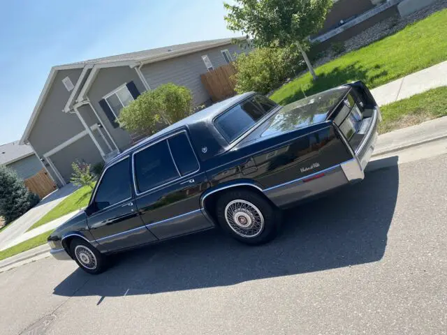 1989 cadillac deville sedan black fwd automatic
