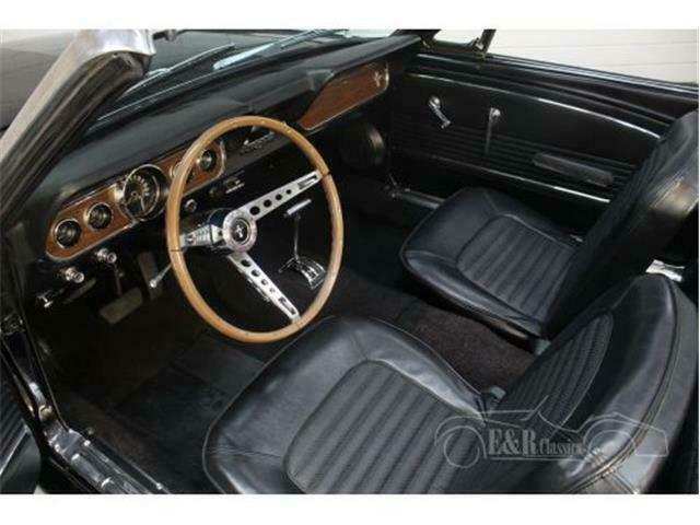 1966 ford mustang 4.7l 11,167 miles black 4700 automatic