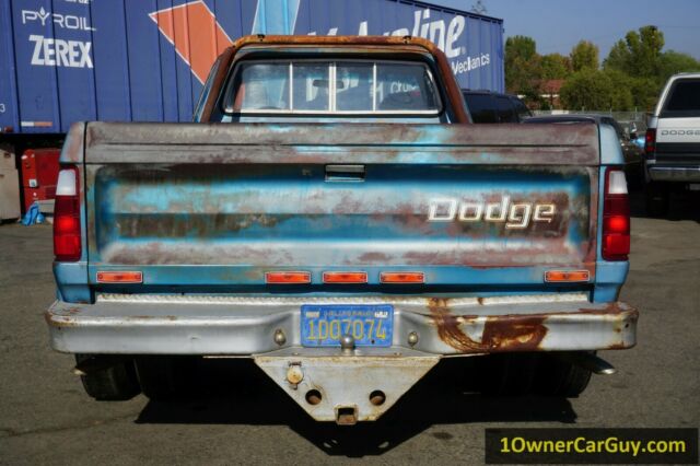 76 dodge truck d30 dually 440 v8 club cab 1 ton 440 big block investment classic