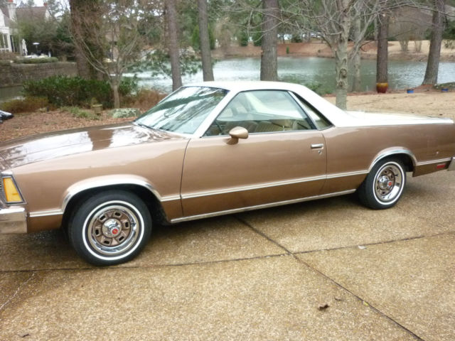 1981 chevrolet el camino conquista-great driver-restored-:lots of new parts-read