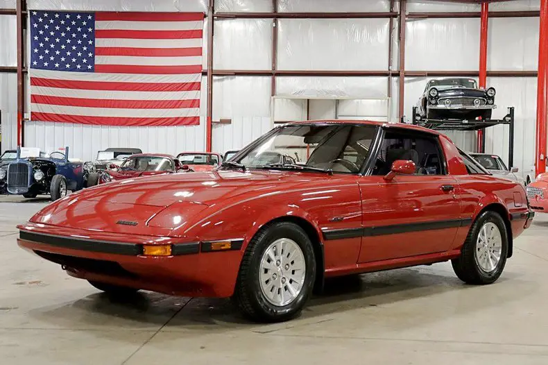 1985 mazda rx-7 gsl se 84070 miles royal maroon metallic coupe 1.3l rotary 5-spe