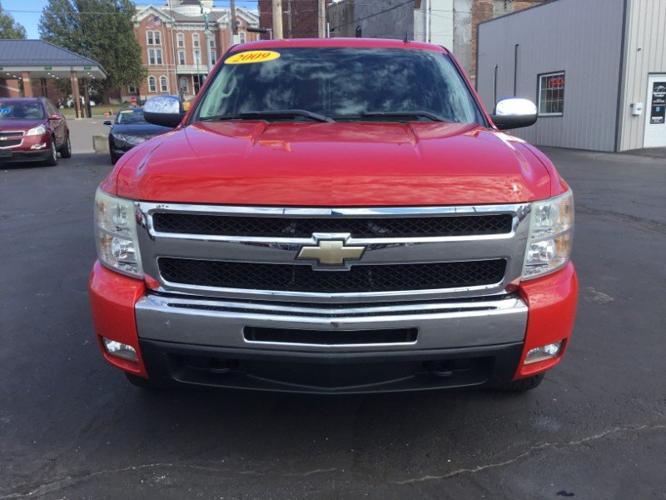 used 2009 chevrolet silverado 1500 4x4 crew cab lt mount vernon, in 47620 for sale in mount vernon, indiana