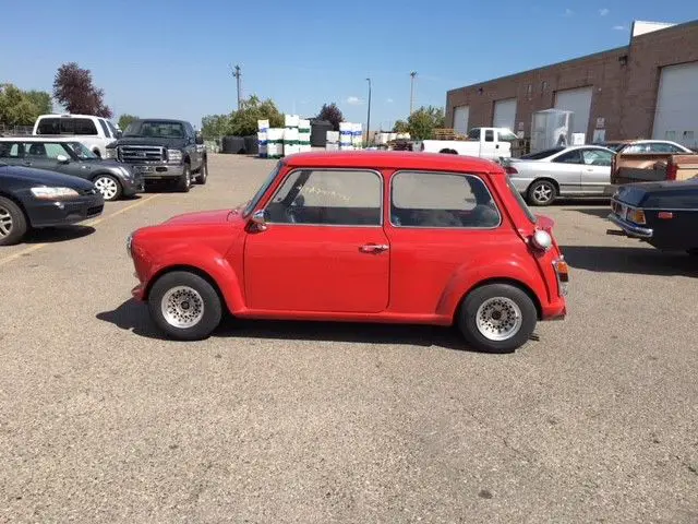 1985 austin mini cooper - wide body, 1275, weber carb, left hand drive