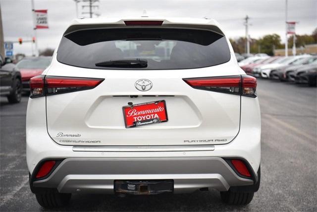 2021 toyota highlander platinum