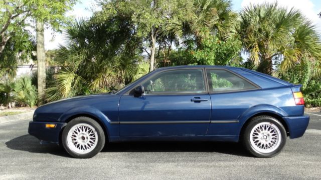 1991 volkswagen corrado super charged engine automatic transmissions no reserve