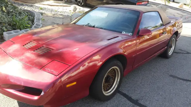 1992 pontiac firebird trans am convertible 75k miles