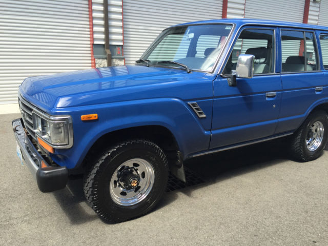 1988 toyota land cruiser fj62 rust free excellent condition no reserve