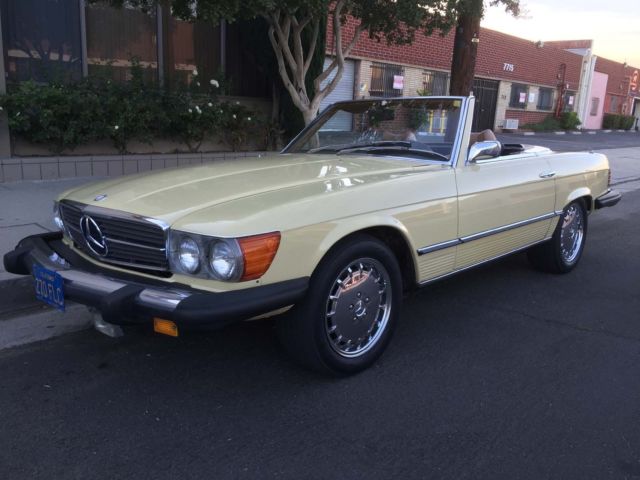 1975 mercedes benz 450 sl convertible beautiful older restoration