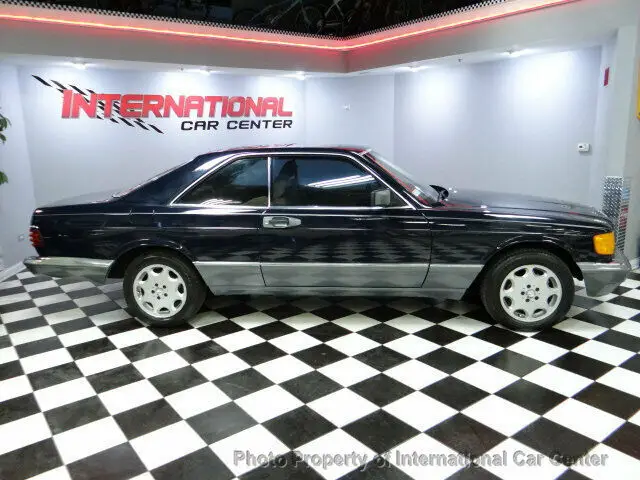 mercedes benz 560sec coupe 5.6 v8 excellent service history htd seats rare color