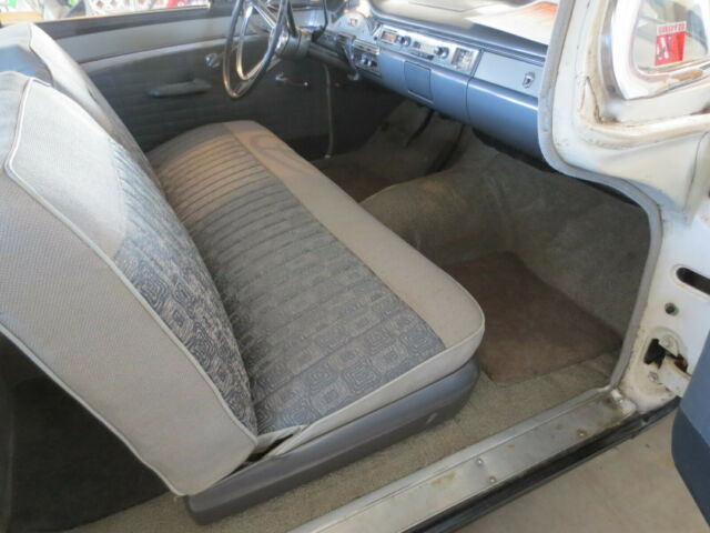 1957 ford fairlane 500 2 door sedan-one owner-unrestored-garage kept-black/white