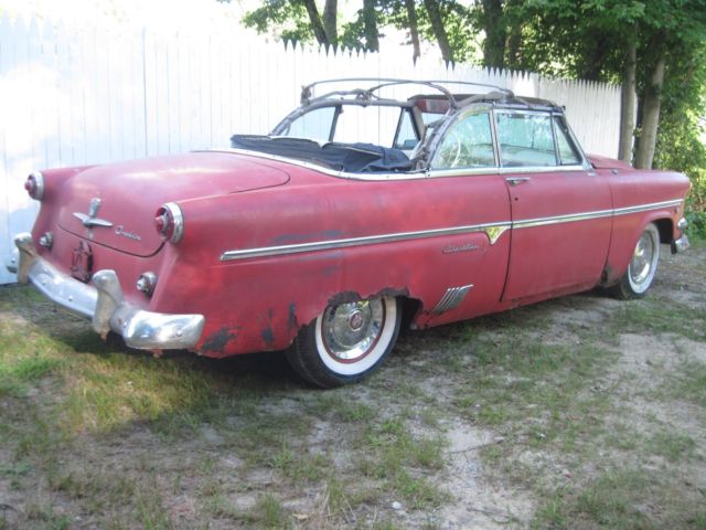 1954 ford 2dr victoria convertible barn find