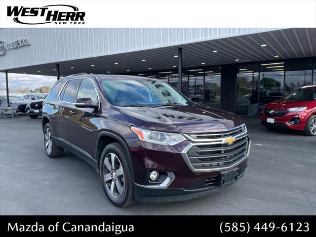2018 chevrolet traverse lt leather