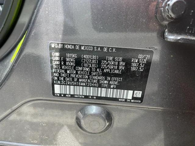2021 honda hr-v 2wd sport