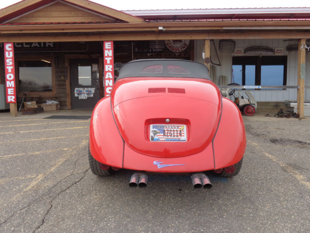 1973 vw beetle 40 ford replica bgw spectre body, convertible hot rod