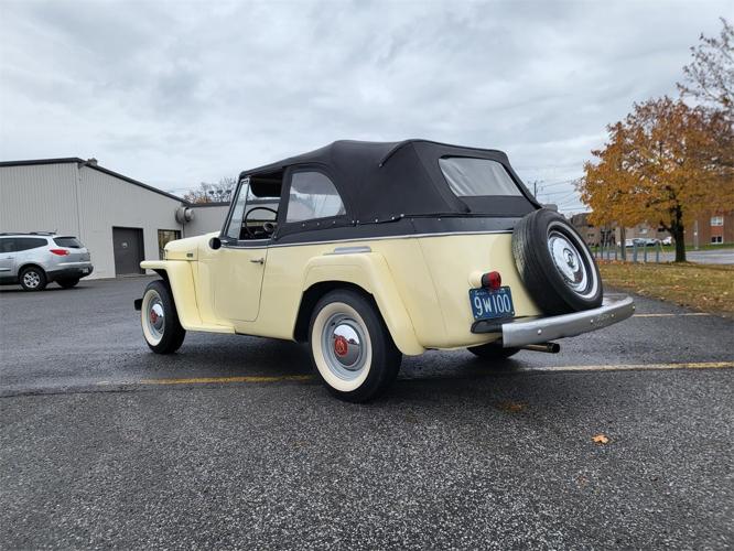 1948 willys jeepster in champlain, new york