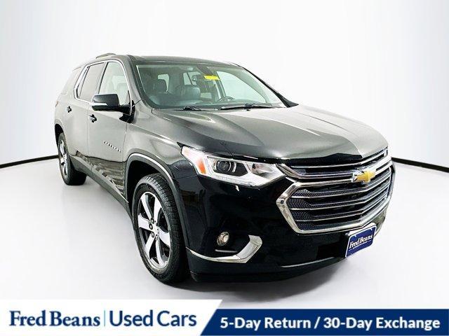 2018 chevrolet traverse lt leather