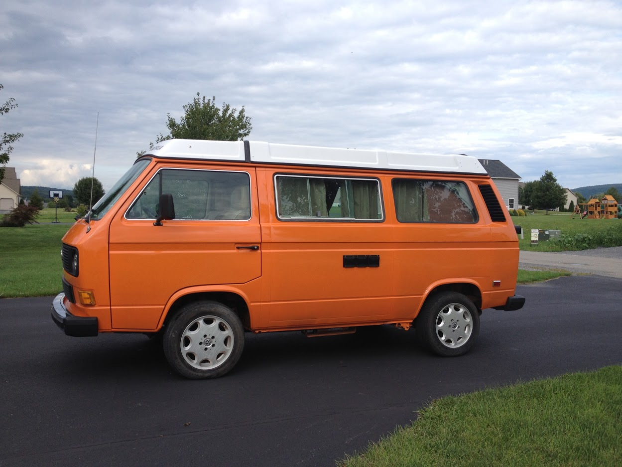 1985 volkswagen vanagon westfalia 4-speed
