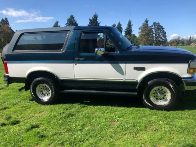 1994 ford bronco xlt 4x4 rust free classic condition 5.8 loaded no reserve