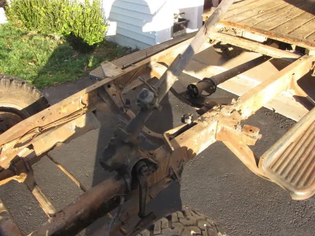 1948 chevrolet rolling chassis (nr!!)