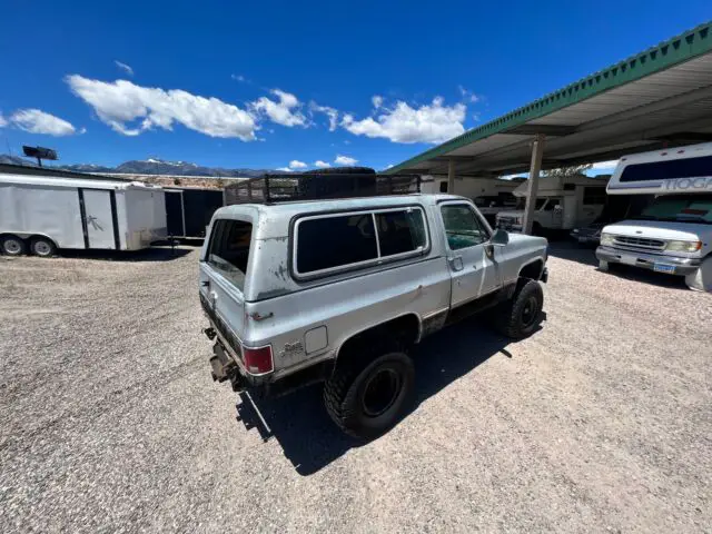 1988 gmc jimmy suv blue 4wd automatic k5