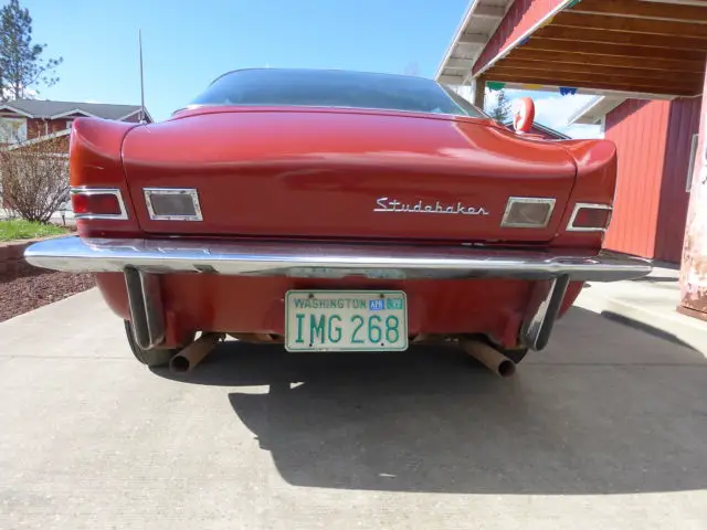 1963 studebaker avanti r1 with factory a/c