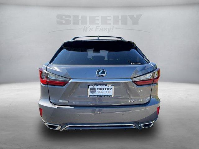 2018 lexus rx 350 f sport