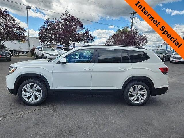 2021 volkswagen atlas 3.6 v6 se w/ technology