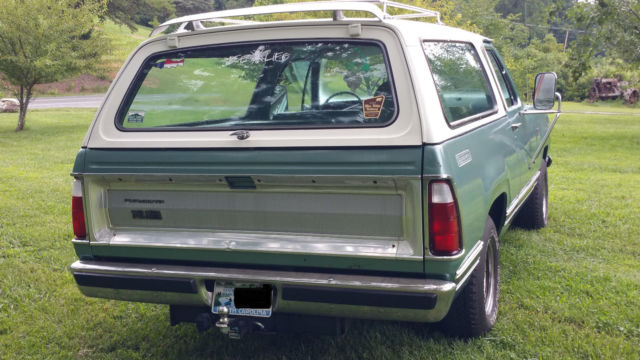 plymouth trail duster 1979 2 wheel drive