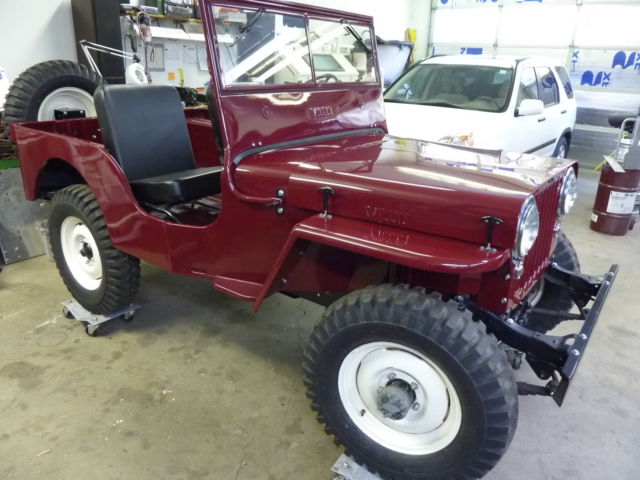 1948 willys cj2a jeep complete restore