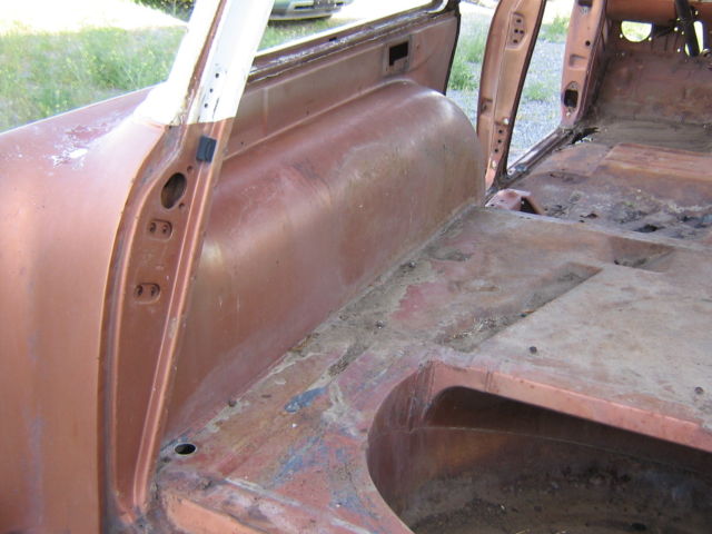 55 56 57 1957 chevy wagon body boxed frame killer body