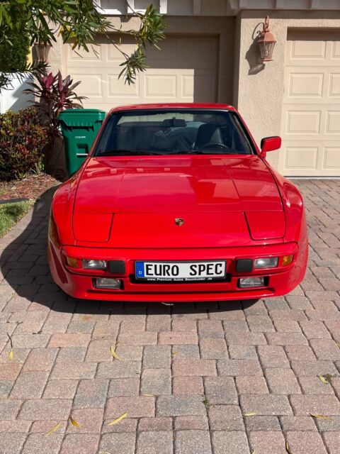 1980 porsche 944 coupe red rwd manual