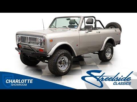 1975 international scout ii in concord, north carolina