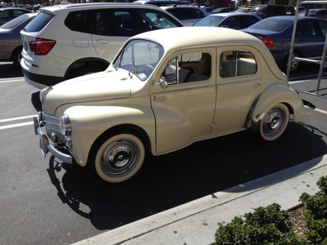 renault 4cv 1960 sedan