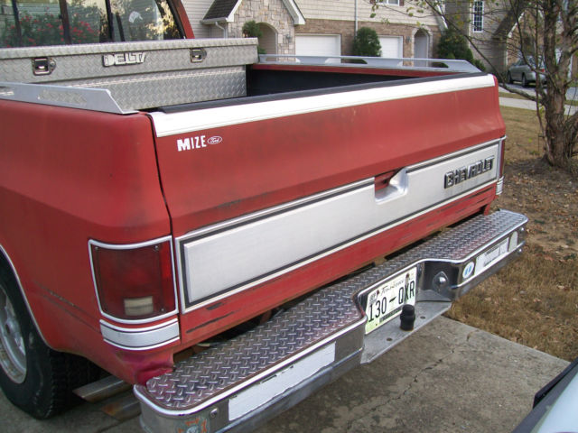 1986 chevrolet silverado 1500 c10 pickup truck