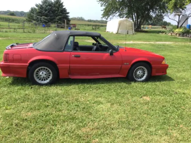 1990 ford mustang gt 5.0l convertible. â€œunmolestedâ€