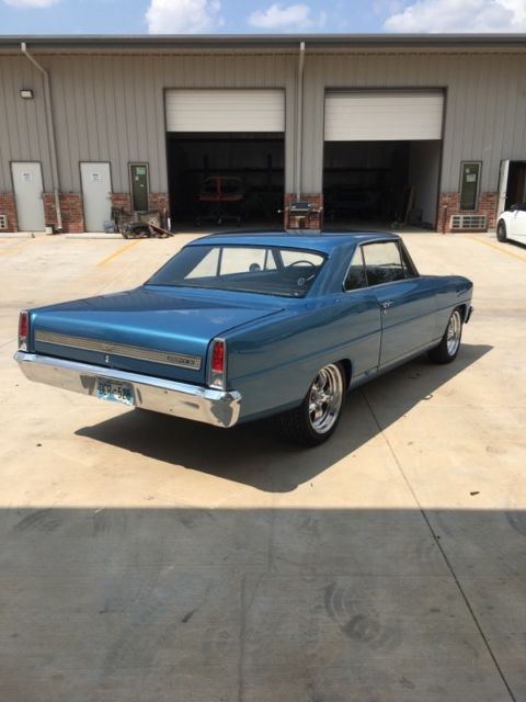 1967 nova frame on restoration 350 double hump heads