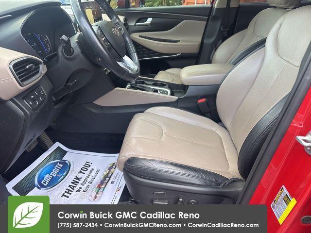 2020 hyundai santa fe limited 2.0t