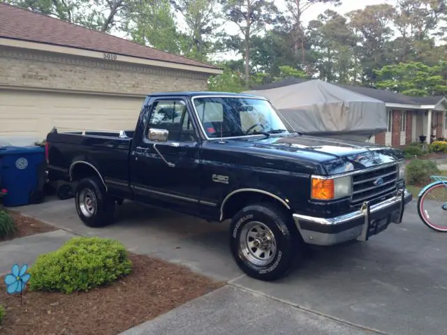 1989 ford f150 lariat 4x4 - only 58,800 actual miles!