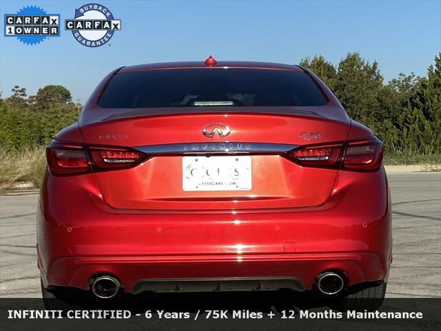 2022 infiniti q50 3.0t luxe