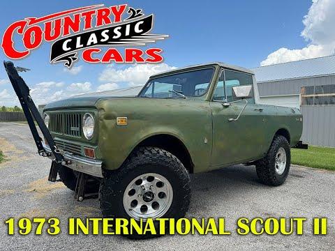 1973 international scout ii in staunton, illinois