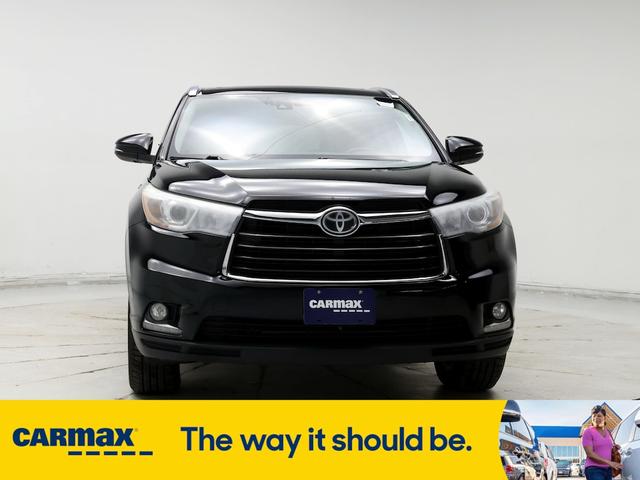 2016 toyota highlander limited platinum