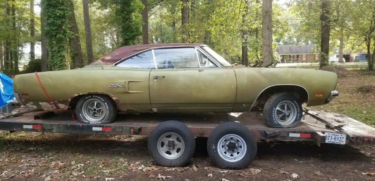 1970 plymouth gtx 4-speed project car