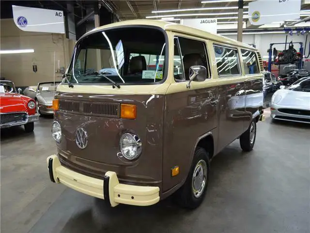 1978 volkswagen type 2 transporter bus 89144 miles agate brown bus manual