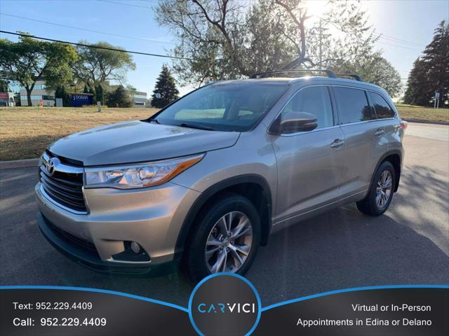 2015 toyota highlander xle